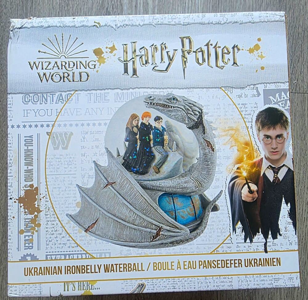 Wizarding World Harry Potter Ukrainian Ironbelly Waterball Fantasy